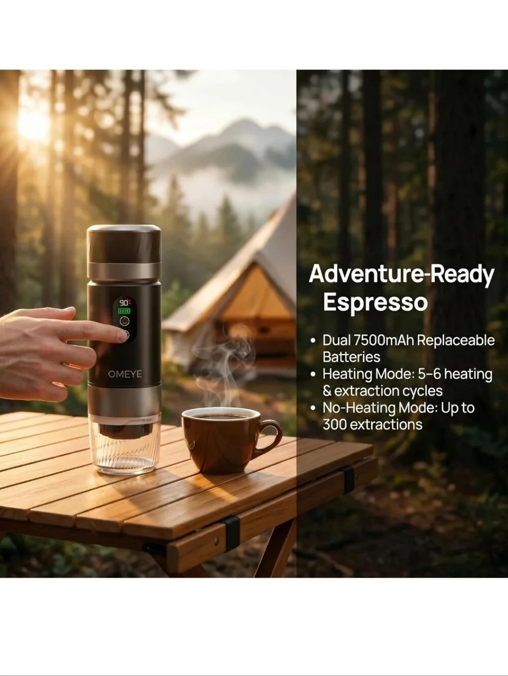 OMEYE Portable Espresso Machine